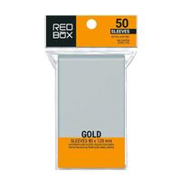 Sleeves Gold 80 x 120mm (50 Unidades) - Redbox