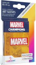 Sleeves Marvel Champions Laranja 66x91mm 50 un.