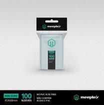 Sleeves MeepleBR - MINI EURO (45 x 68 mm) Sleeves MeepleBR - MINI EURO (45 x 68 mm)