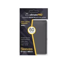 Sleeves Small 61x 89mm c/ 60 Preto - Ultimate Pro