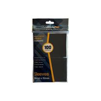 Sleeves Standard 66x92mm Magic e Pokémon Preto c/100