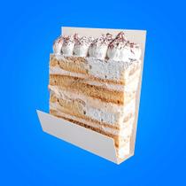 Slices - Pacote De Embalagens Para Fatia De Bolo Estampas 5 Un