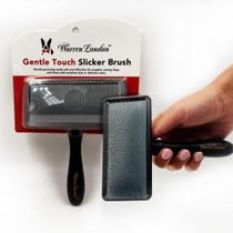 Slicker Brush Warren London Gentle Touch para cachorros e cães pequenos