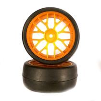Slicks C/Roda St/Bbs Laranja Dbx (Par S047 Sintec R/C