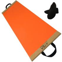 Slide Board Preto Com Par De Sapatilhas E Luvas Slide Board Preto Com Par De Sapatilhas E Luvas