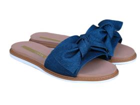 Slide/chinelo Moleca Feminino laço