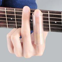 Slide De Acrílico Transparente Para Violão Folk E Guitarra Elétrica Acessório Qualidade Som Par Slide De Acrílico Transparente Para Violão Folk E Guitarra Elétrica Acessório Qualidade Som Par