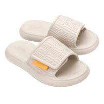 Slide Melissa Free Fuzzy Slide Feminino Bege Médio Slide Melissa Free Fuzzy Slide Feminino Bege Médio