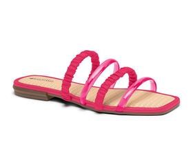 Slide mississipi rosa contorno quadrado com tiras finas Slide mississipi rosa contorno quadrado com tiras finas