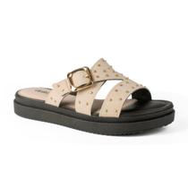 Slide Moda Feminino Dakota Flatform Y9701 - Bege