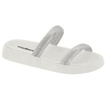 Slide Moleca Canoa Sandália Conforto Feminina 5507.101 Cor:Branco offTamanho:37 Slide Moleca Canoa Sandália Conforto Feminina 5507.101 Cor:Branco offTamanho:37