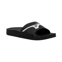 Slide Preto e Branco Basic Mizuno