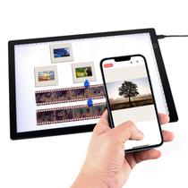 Slide Viewer Light Box Scanner DGODRT A4 com 3 brilhos