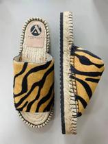 Slider A3 Espadrilles Zebra Amendoa Slider A3 Espadrilles Zebra Amendoa