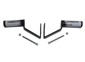 Slider Dianteiro Branco Protetor De Motor Yamaha Fazer 150