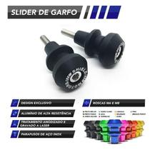 Slider Garfo, Bengala, Dianteiro Bmw S1000 Prata