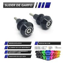 Slider Garfo, Bengala, Dianteiro Bmw S1000 Prata