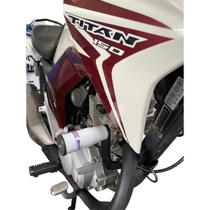 Slider Lateral Protetor de pernas Para Moto Honda Fan 160 Titan 160 Start 160 ano 2015 à 2022