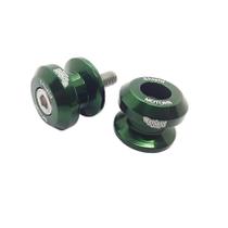 Slider Traseiro Shield Motors Com Suporte Universal Verde