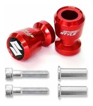 Slider Traseiro Speed Style Vermelho Suzuki Gsx-S750 Naked