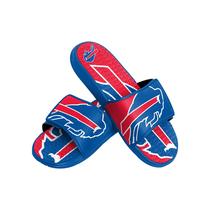 Slides FOCO Buffalo Bills NFL Colorblock Big Logo Gel Masculino Slides FOCO Buffalo Bills NFL Colorblock Big Logo Gel Masculino
