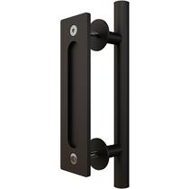 Sliding Door Combo Pull Set Stone Harbor Hardware Matte Black
