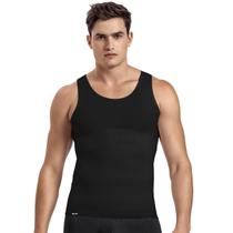 Slim Alta Compressão Postura Cinta Modeladora Masculina Fit