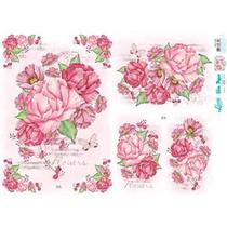 Slim Paper Decoupage Lili Negrão 33,8 x 47,3 cm - SPL1-006 Peônias Slim Paper Decoupage Lili Negrão 33,8 x 47,3 cm - SPL1-006 Peônias