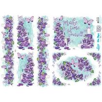 Slim Paper Decoupage Lili Negrão 33,8 x 47,3 cm - SPL1-008 Violeta Slim Paper Decoupage Lili Negrão 33,8 x 47,3 cm - SPL1-008 Violeta