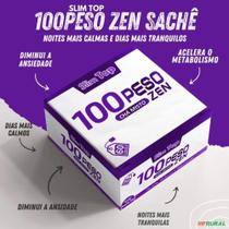 Slim top 100PESO ZEN sachês. - Slim top 100 PESO.
