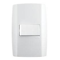 Slimcj 1 interruptor simples 10a 250v horizontal - ilumi