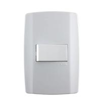 Slimcj 1 interruptor simples 10a 250v horizontal - ilumi