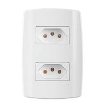 Slimcj 2 tomadas 10a 250v - ilumi Slimcj 2 tomadas 10a 250v - ilumi