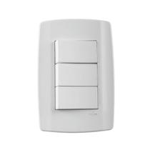 Slimcj 3 interruptor simples 10a 250v - ilumi Slimcj 3 interruptor simples 10a 250v - ilumi