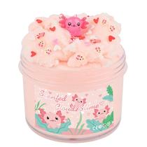 Slime Afoball Axolotl Cloud perfumado 240 ml com charme de 6 anos ou mais Slime Afoball Axolotl Cloud perfumado 240 ml com charme de 6 anos ou mais