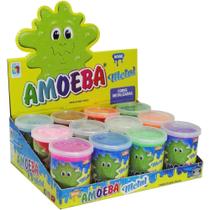 Slime Amoeba Cores Metalizadas - Display com 12 Unidades Slime Amoeba Cores Metalizadas - Display com 12 Unidades