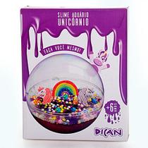 Slime Aquário Unicórnio Brinquedo Infantil Dican