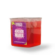 Slime Atacado Mania Clear Vermelho Zlyme Slime Atacado Mania Clear Vermelho Zlyme