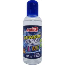 Slime ativador flip top 100ml. - RADEX Slime ativador flip top 100ml. - RADEX