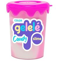 Slime Candy Color 180G Gelelé Cores Sortidas - Doce Brinquedos