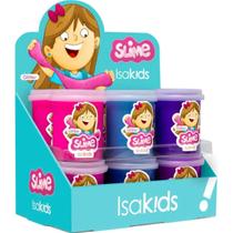Slime Com Glitter Isakids Pote Kit 12 152g Infantil