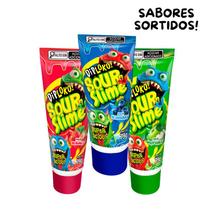 Slime Comestível Bala em Gel Azedinha Prove Kit com 03