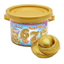 Slime de Brilho Dourado Cra-Z-Art 67 Balde 680ml Slime de Brilho Dourado Cra-Z-Art 67 Balde 680ml