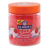 Slime Elmer's GUE, pré-fabricado, com aroma de nuvem de morango, 2 unidades