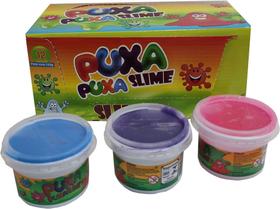 Slime Gel Leleca Caixa Com 12 Potes