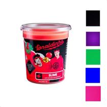 Slime gelástica mega elástica enaldinho com bolinha sortida - toys lab 84212-2