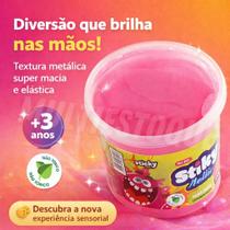 Slime Geleca Metallic 130g Não Tóxica Inmetro
