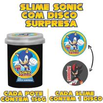 Slime Gelele com disco Sonic 152g