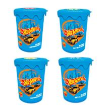 Slime Gelelé Hot Wheels Metalizado Kit 4 Potes De 180g Cada Slime Gelelé Hot Wheels Metalizado Kit 4 Potes De 180g Cada