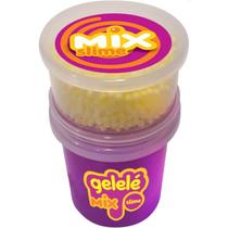 Slime gelele mix foam 153g doce brinquedo